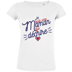 T-shirt super maman qui déchire - Petit Démon