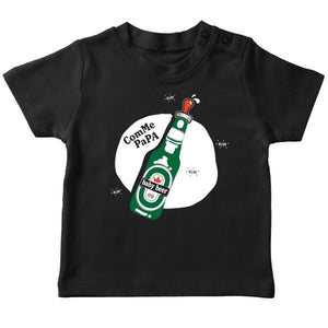 t shirt original bebe baby bear apéro comme papa