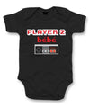 Coffret geek - Cadeau papa et bébé player 1, player 2