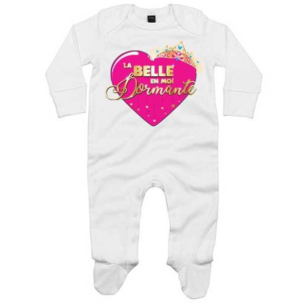 Pyjama rigolo bébé fille 