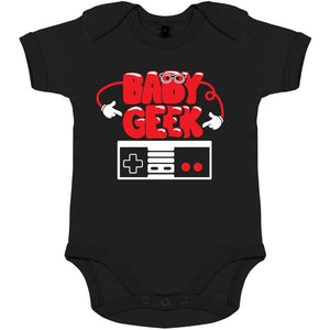 body bebe noir bébé geek rigolo