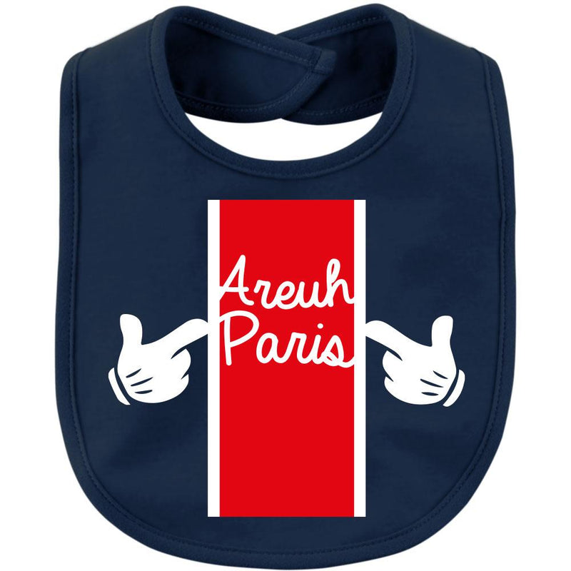 bavoir original PSG areuh paris