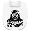 bavoir original star wars goute le cote obscure de la force