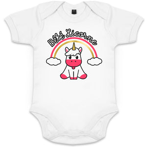 Body Licorne bébé - Body bébé original - Body bébé rigolo