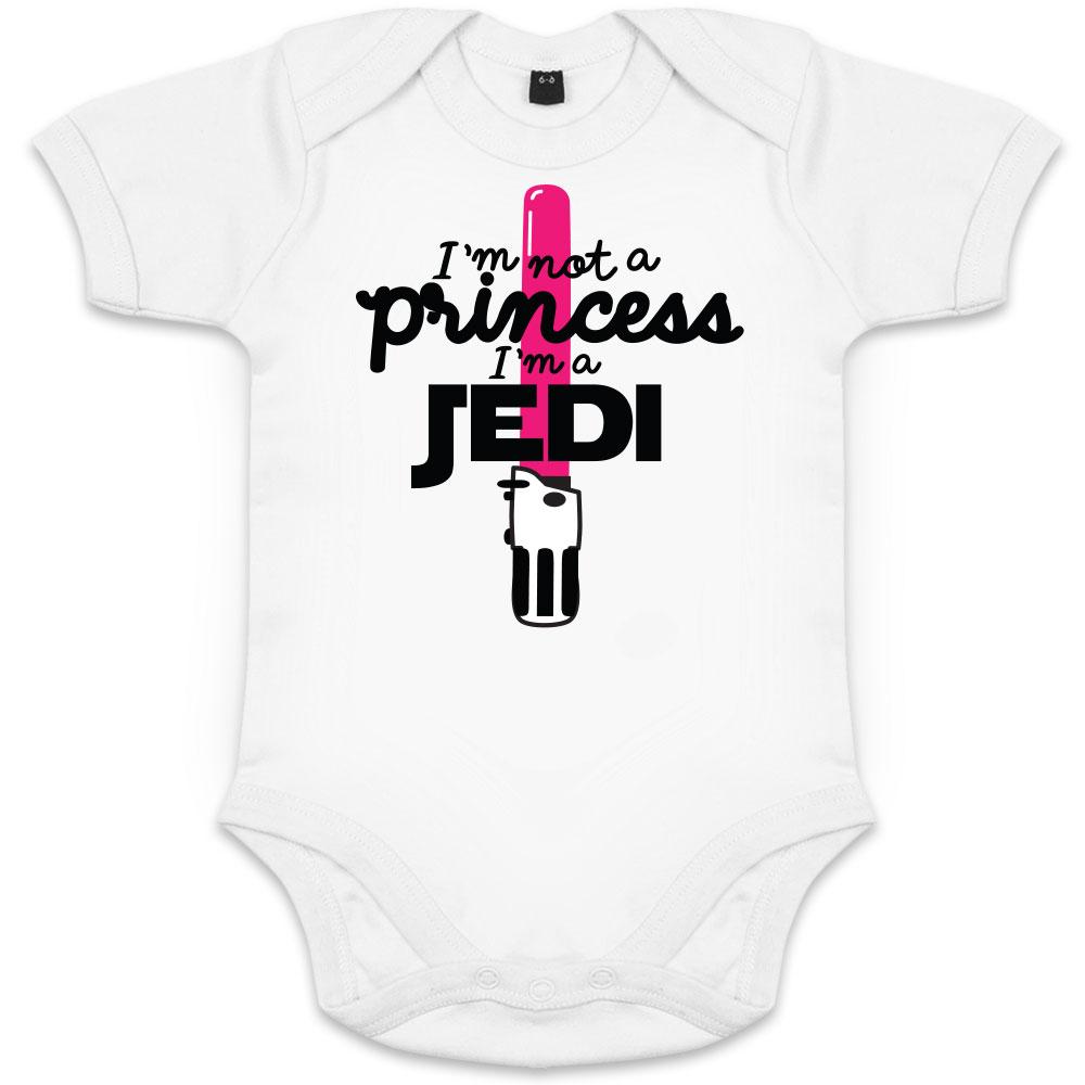 Body Bébé Fille, Star Wars, i'm not a princess, I'm a JEDI