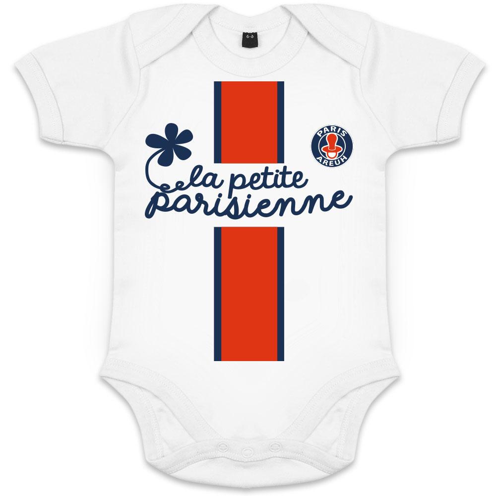 Body fille PSG non officiel. Cadeau bébé PSG - PETIT DEMON – PETITDEMON