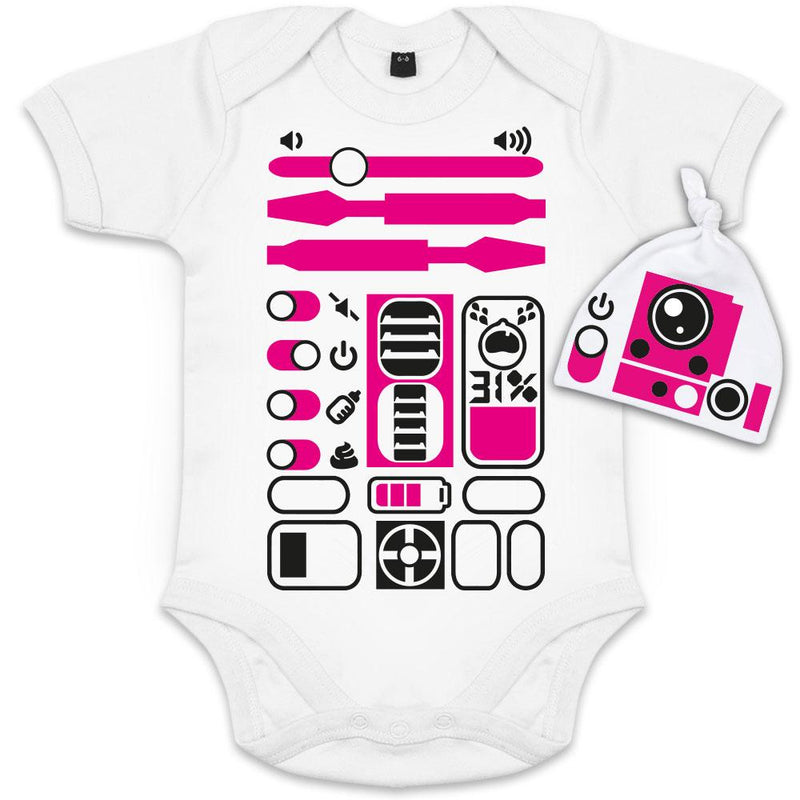 body bebe rigolo r2d2 fille starwars