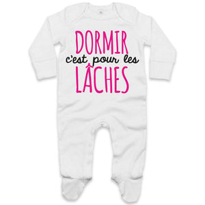 pyjama bebe original fille dormir c est pour les laches