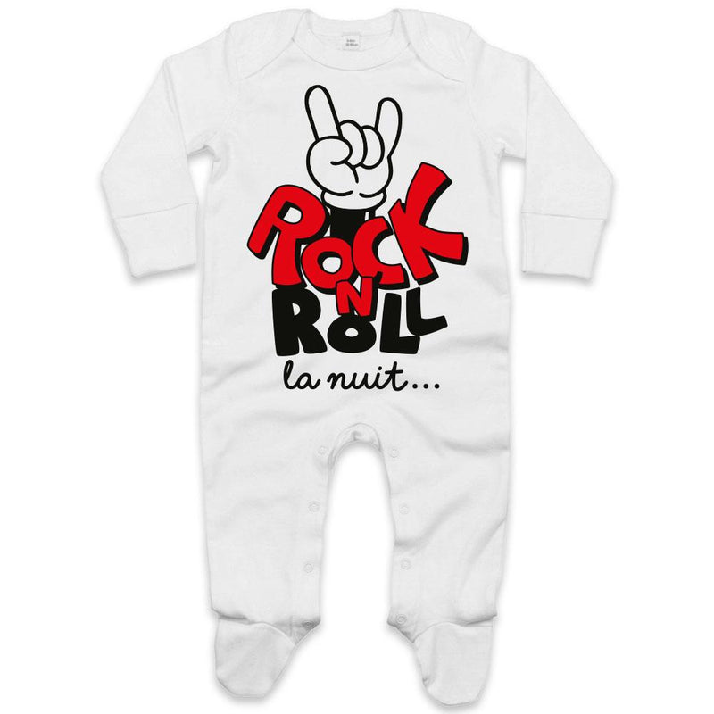 pyjama bebe rigolo rock n roll la nuit