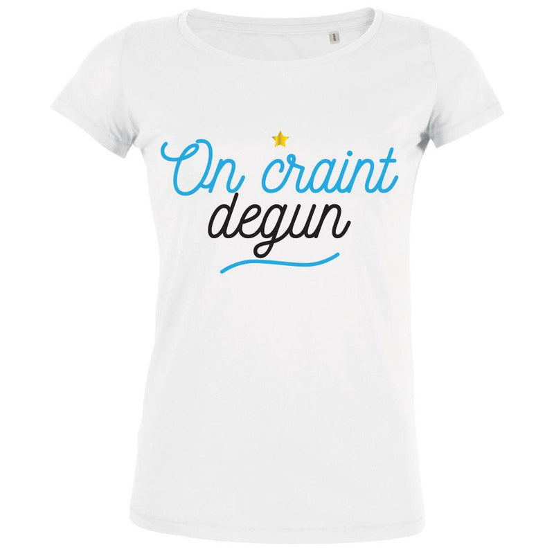 t shirt on craint degun femme supporter OM