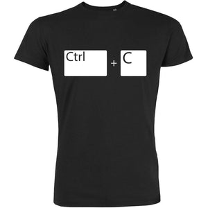 t shirt cadeau papa, ctrl+C - PETIT DEMON