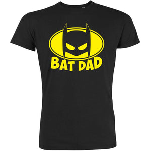 t shirt cadeau papa, t-shirt batman, super heros 