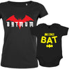 Idée cadeau maman : Duo t shirt batman femme