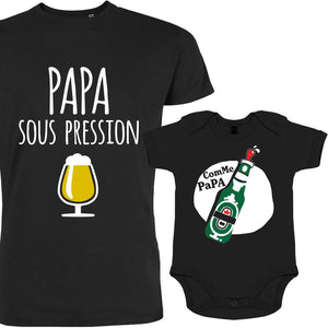 Coffret apéro - Cadeau humour pour papa et bébé