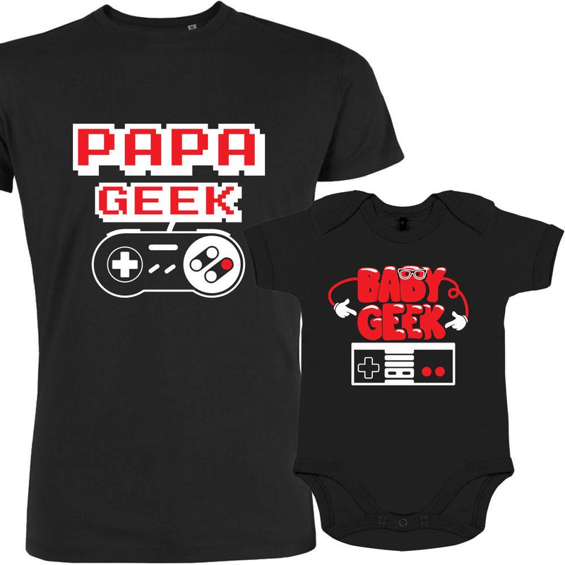 Coffret cadeau geek - Cadeau papa et bébé